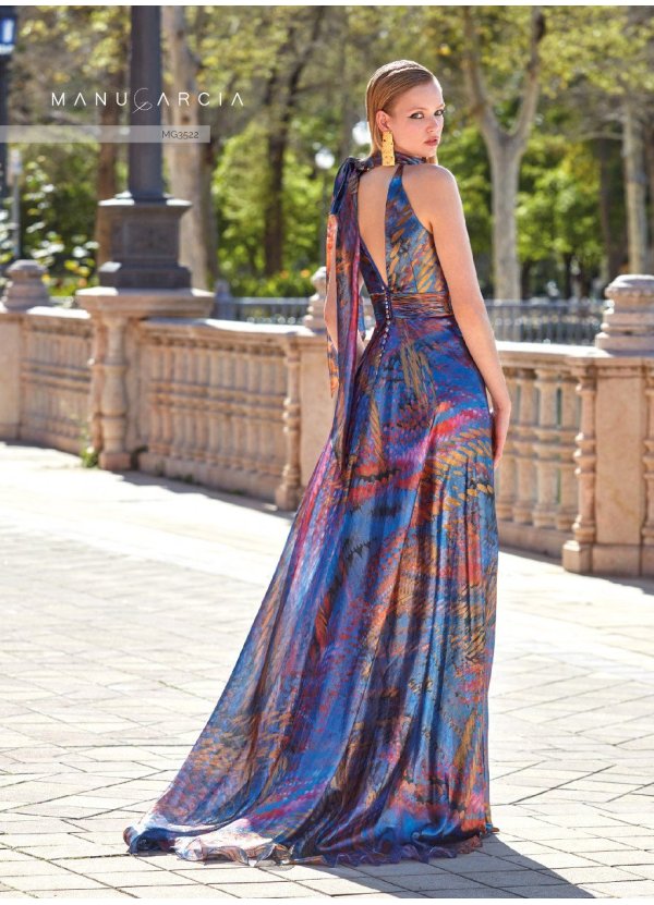 VESTIDO GASA ESTAMPADA 2