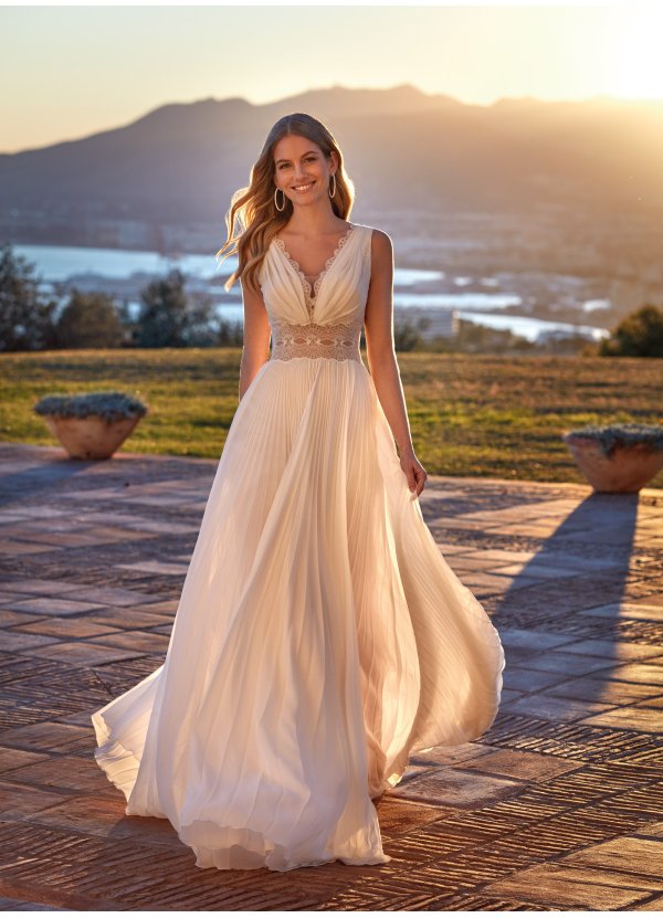 VESTIDO GEORGETTE PLISADO Y... 2