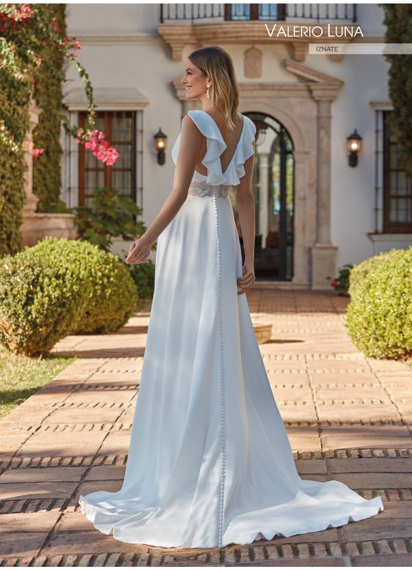 VESTIDO CREPE Y BLONDA TUL... 2