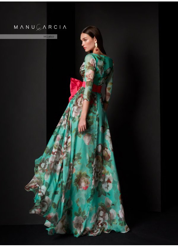 VESTIDO GASA ESTAMPADA Y... 2