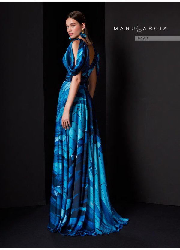 VESTIDO GASA ESTAMPADA 2
