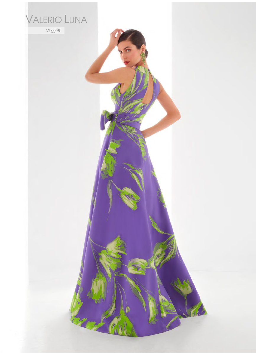 VESTIDO MIKADO FANTASIA VESTIDO MIKADO FANTASIA