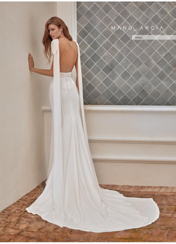 VESTIDO CREPE. GEORGETTE Y... 2