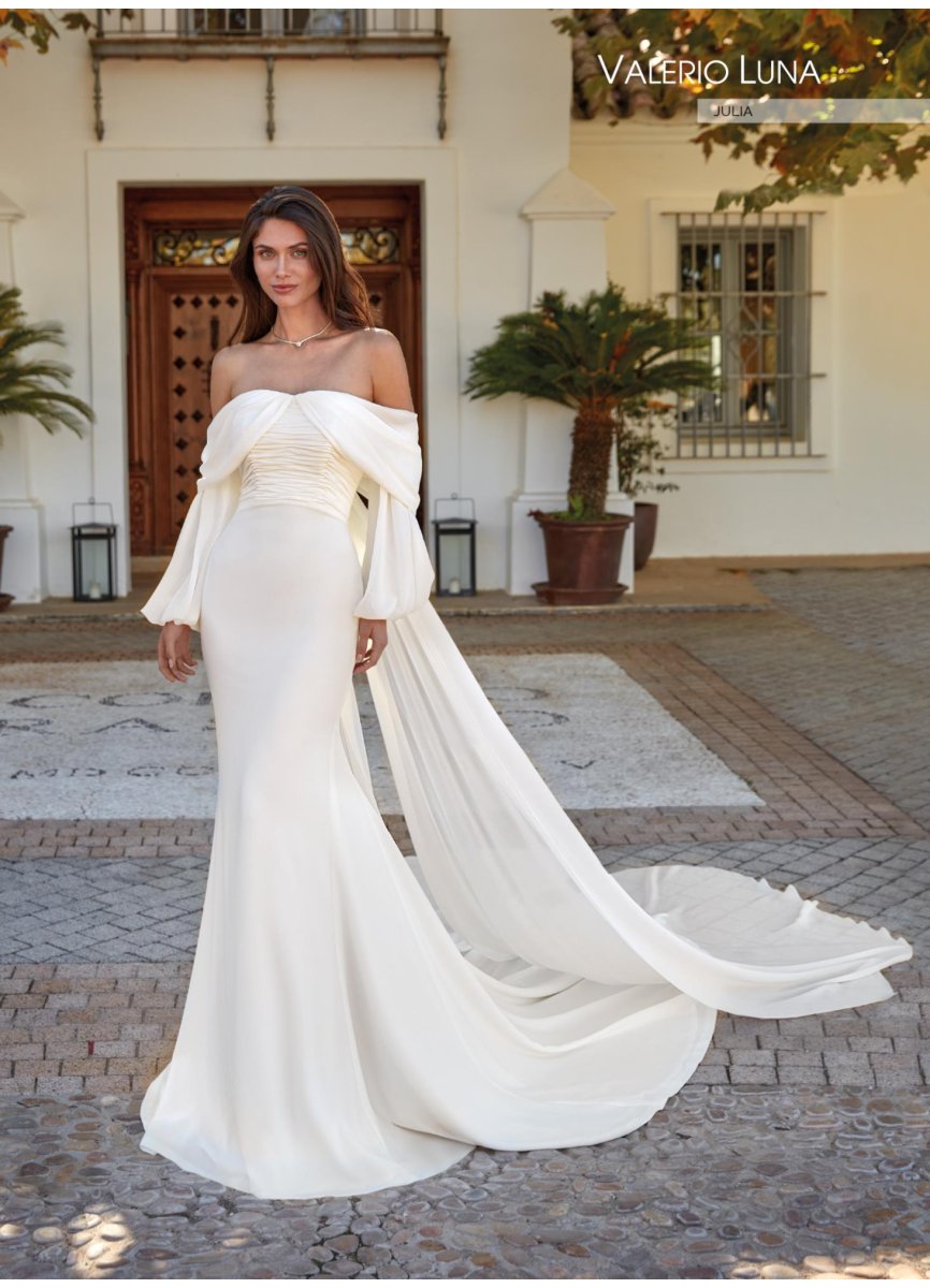 VESTIDO CREPE Y GEORGETTE