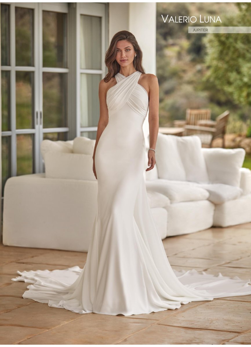 VESTIDO CREPE Y GEORGETTE