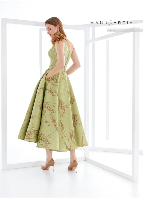 VESTIDO CORTO BROCADO Y... 2