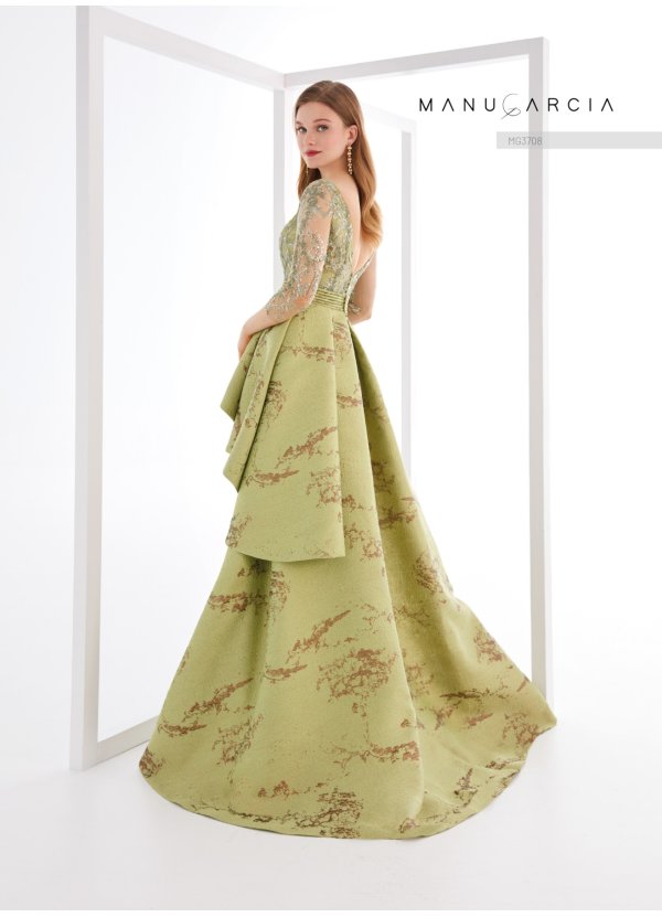 VESTIDO.SOBRECOLA BROCADO Y... 2