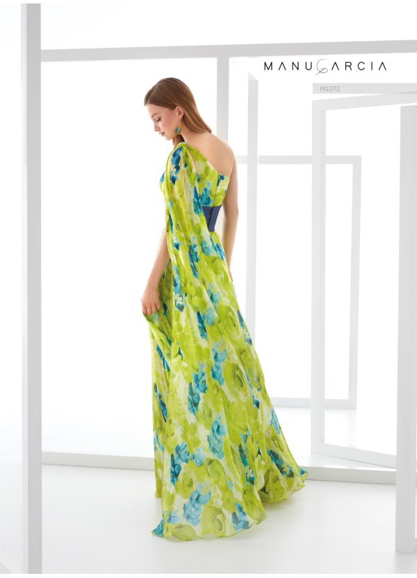 VESTIDO GASA ESTAMPADA Y... 2