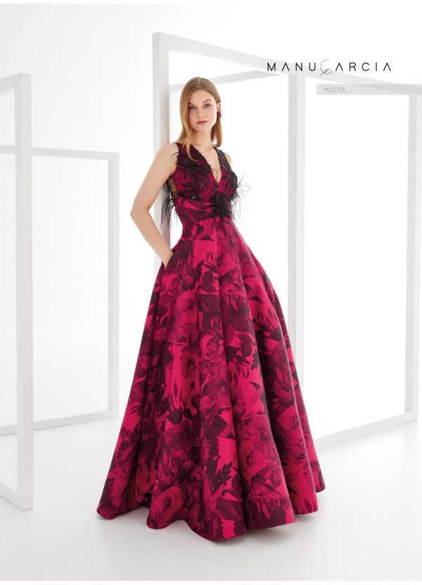 VESTIDO PIQUE ESTAMPADO Y...