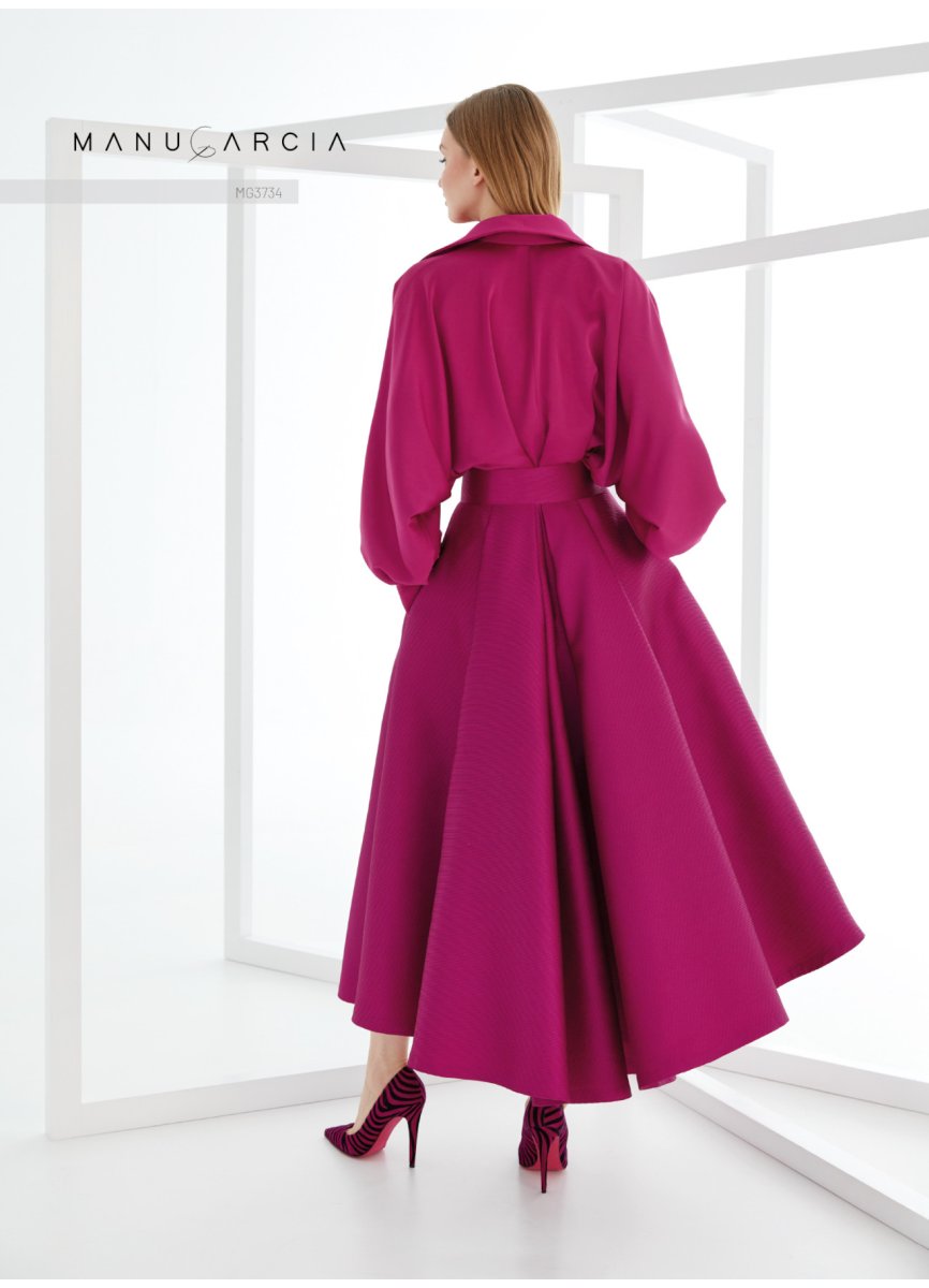 CONJUNTO CREPE SATEN Y PIQUE TUSSORD