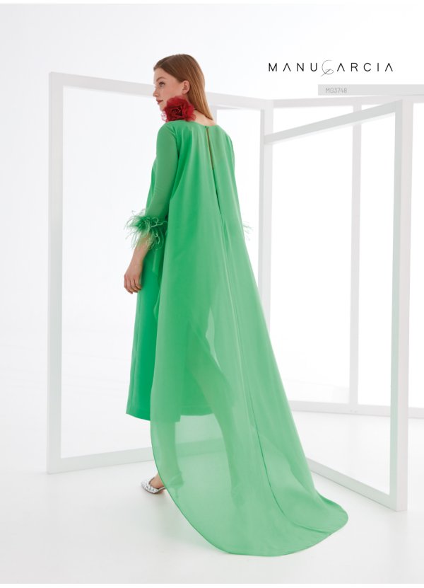 VESTIDO CREPE SATEN Y... 2