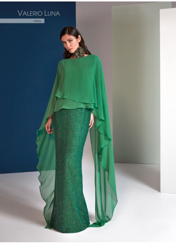 VESTIDO PALLET Y GASA