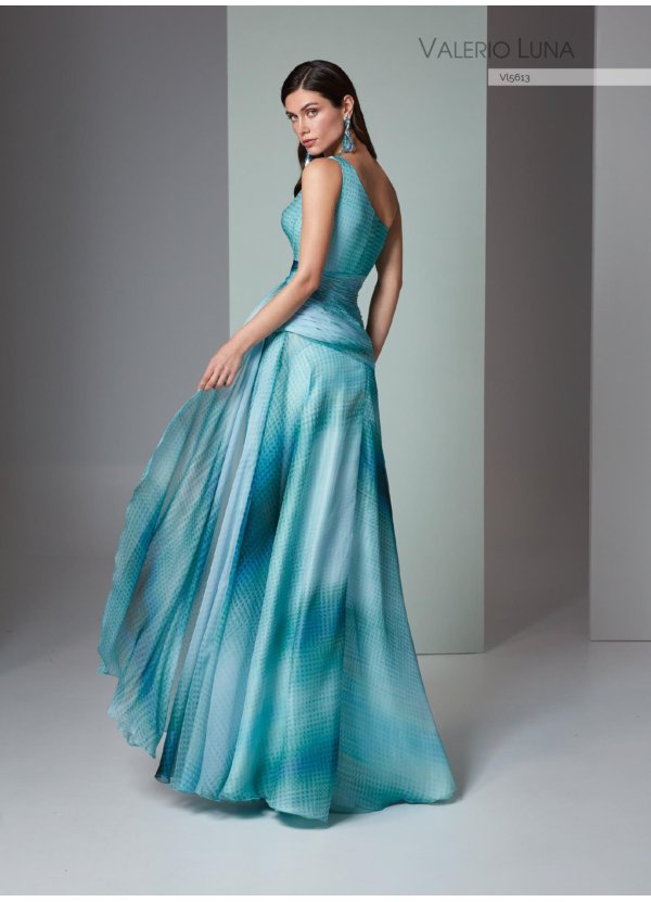 VESTIDO GASA ESTAMPADA 2