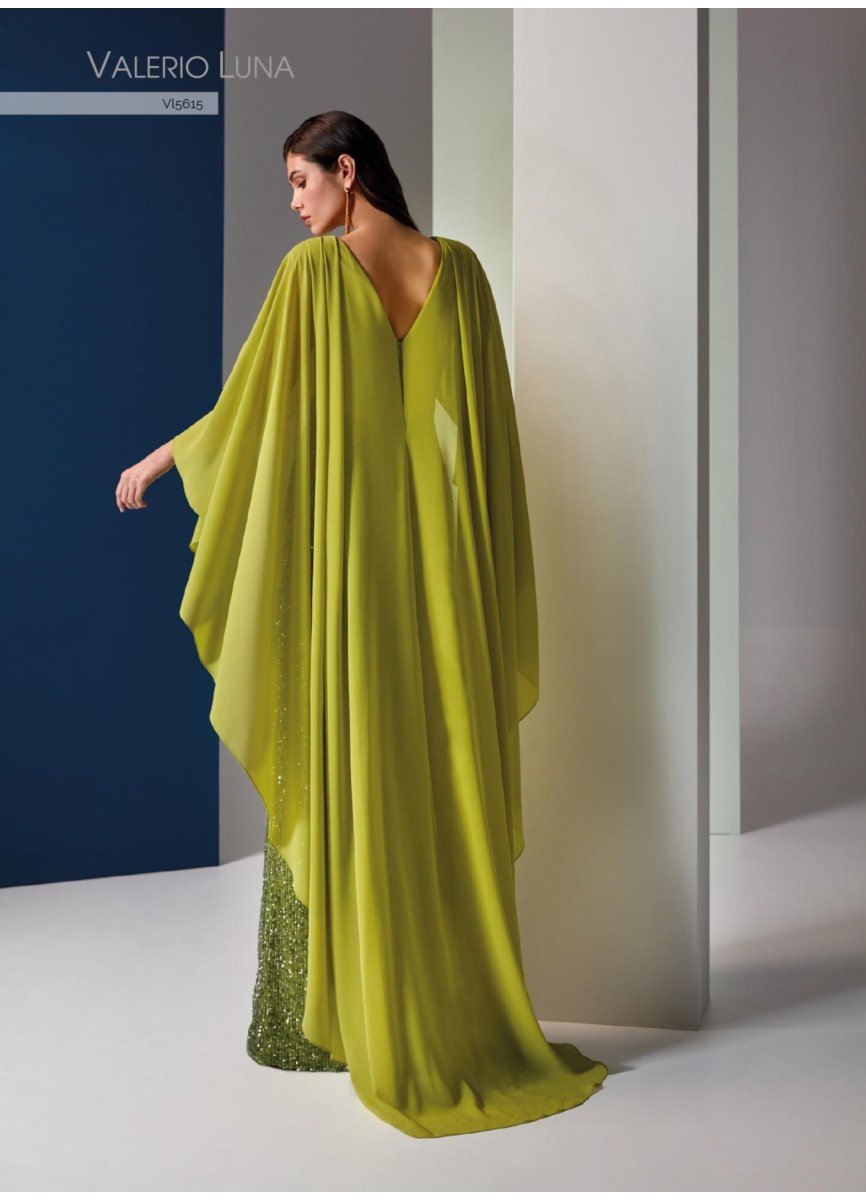 VESTIDO PALLET Y GEORGETTE