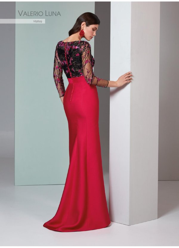 VESTIDO PIQUE TESLA Y TUL... 2