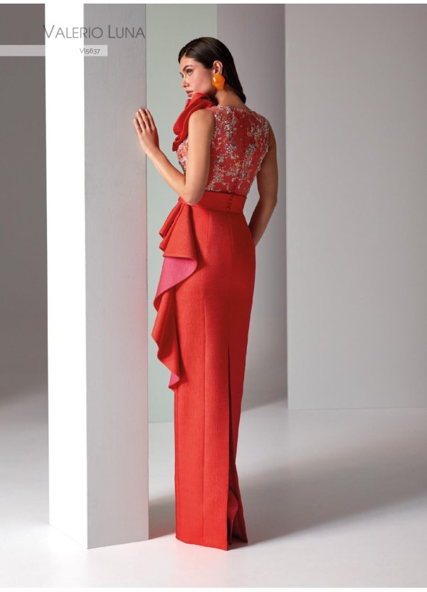 VESTIDO PIQUE RUSTICO Y TUL... 2