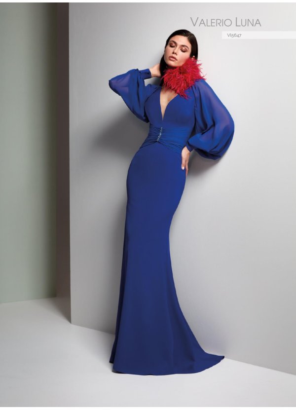 VESTIDO CREPE SATEN.GASA Y...