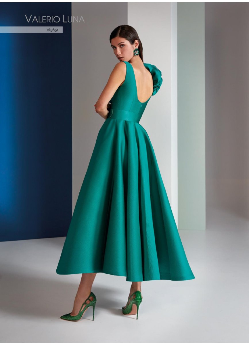 VESTIDO CORTO PIQUE TUSSORD