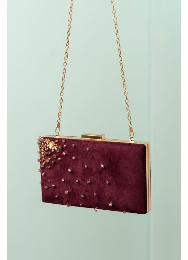 Bolso de fiesta azul...
