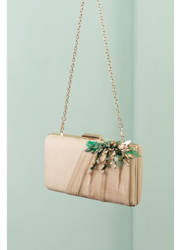 Bolso de fiesta azul...
