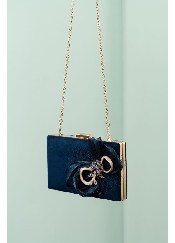 Bolso de fiesta fucsia...