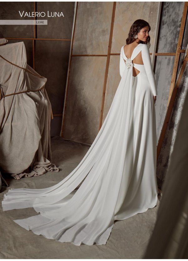 VESTIDO CREPE Y GEORGETTE 2
