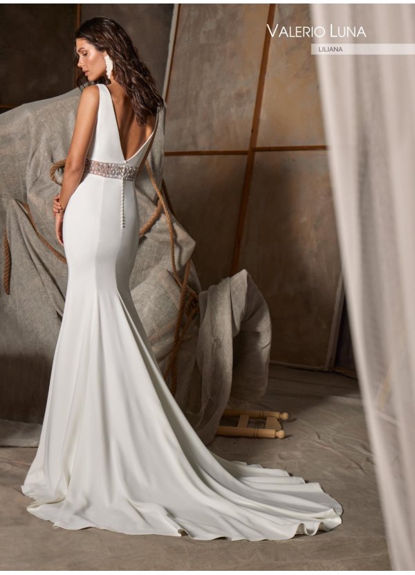 VESTIDO CREPE Y TIRA PEDRERIA 2
