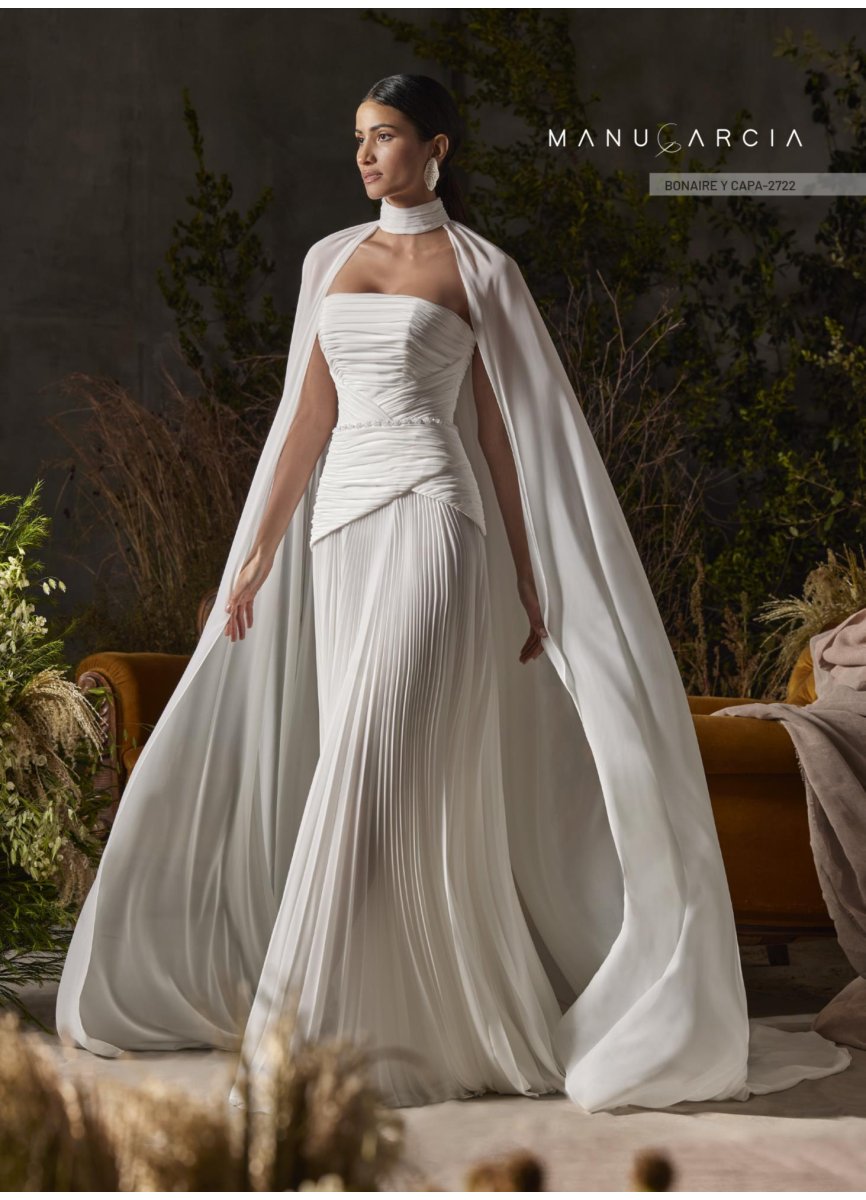 VESTIDO GEORGETTE PLISADO SOLEY
