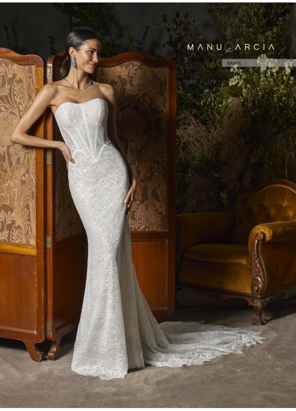 VESTIDO ENCAJE LENTEJUELAS